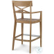 West Bay (D43) Natural Teak Bar Stool