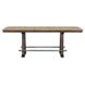 Transitions Driftwood and Sable Extendable Rectangular Counter Height Dining Room Set