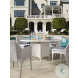 Tangier Chalk 54" Octagonal Dining Table