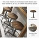 Torjin Brown and Gray Adjustable Stool Set of 2