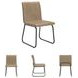 Pharwynn Toast Upholstered Side Chair Set Of 4