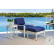 Sail White Round Side Table