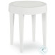 Sail White Round Side Table