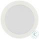 Sail White Round Side Table