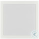 Sail White Square Side Table