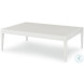Sail White Rectangular Cocktail Table