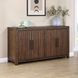 Auburn Dark Brown 4 Door Server