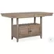 Paxton Place Dovetail Grey Extendable Counter Height Dining Table