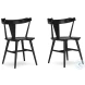 Gretlynn Natural And Black Rectangular Dining Room Set