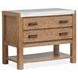 Foxrun Hollow Sierra Brown and Elite Dove Upholstered Panel Bedroom Set