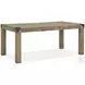 Ainsley Cerused Khaki Extendable Rectangular Dining Table