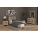 Darby Desert Youth Storage Panel Bedroom Set with USB Charging and LED