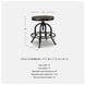 Valebeck Brown Swivel Bar Stool Set of 2