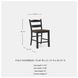 Valebeck Black And Brown Bar Stool Set of 2