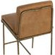 Lathan Tan Leather Upholstered Counter Height Stool