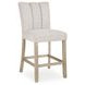Grallegen Bisque and Gray Square Counter Height Dining Room Set