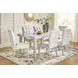 Grallegen Soft Gray Performance Fabric Upholstered Side Chair Set of 2
