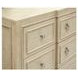Sheridan Limestone 9 Drawer Dresser with Rectangular Mirror