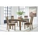Vallister Light Brown 78" Extendable Rectangular Dining Table