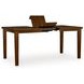 Ralene Medium Brown Extendable Rectangular Counter Height Dining Room Set