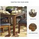 Ralene Medium Brown Rectangular Butterfly Extendable Dining Table