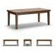 Ralene Medium Brown Rectangular Butterfly Extendable Dining Table