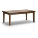 Ralene Medium Brown Rectangular Butterfly Extendable Dining Table