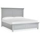 Harborwick Harbor Gray King Panel Bed