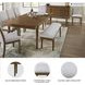 Lyncott Beige Upholstered Bench