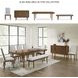Lyncott Beige Upholstered Bench