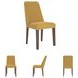 Lyncott Mustard Dining Chair Set of 2