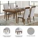 Lyncott Beige Upholstered Side Chair Set Of 2
