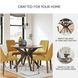 Lyncott Medium Brown Round Dining Table