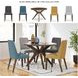 Lyncott Medium Brown Round Dining Table