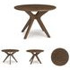 Lyncott Medium Brown Round Dining Table