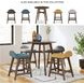 Lyncott Charcoal Counter Height Stool Set of 2