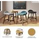 Lyncott Mustard Counter Height Stool Set of 2