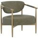 Heloise Ivanhoe Pine Upholstered Lounge Chair