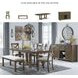 Moriville Beige Upholstered Bench