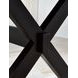 Wildenauer Brown and Black Counter Height Dining Bench