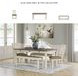 Bolanburg Two-tone Large Upholstered Dining Bench