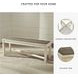 Bolanburg Two-tone Large Upholstered Dining Bench