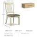 Bolanburg Two Tone Dining Side Chair Set of 2
