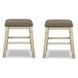 Bolanburg Two Tone Counter Height Stool Set of 2