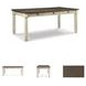 Bolanburg White and Gray Rectangular Dining Table