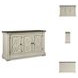 Bolanburg White and Gray Dining Server