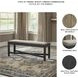 Tyler Creek Black And Gray Upholstered Bench