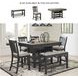 Tyler Creek Antique Black Double Counter Height Dining Bench