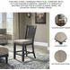 Tyler Creek Black And Gray Upholstered Bar Stool Set of 2