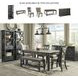 Tyler Creek Black And Gray Display Cabinet